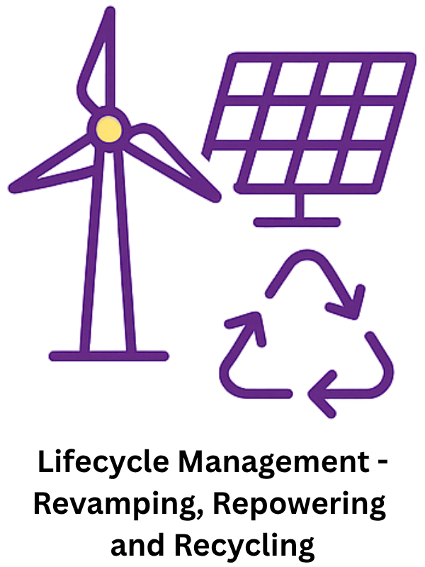Lifecycle Management - Revamping, Repowering and Recycling