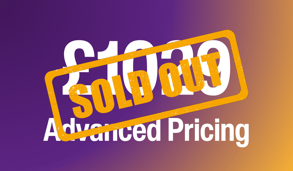 Advanced Pricing - Sold Out